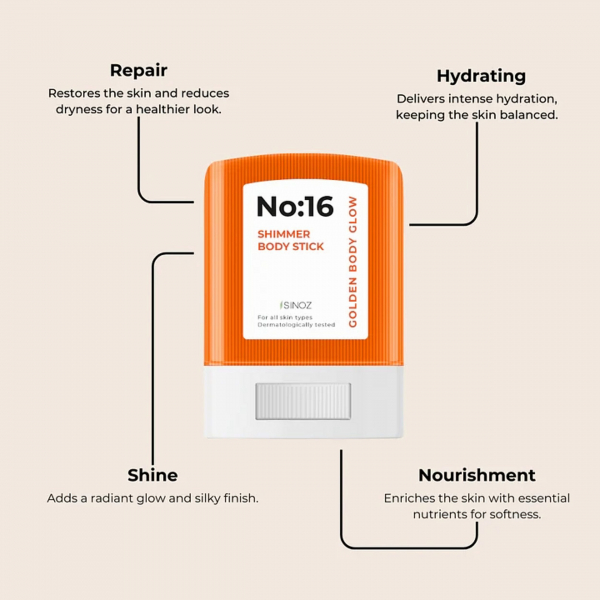 SINOZ No:16 Shimmer Body Stick